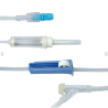 SET DE INFUSIÓN MACROGOTEO SIN AGUJA ALFA SAFE